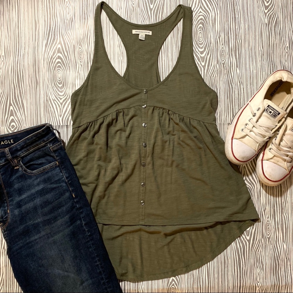 American Eagle Baby Doll style tank top